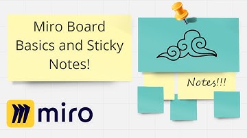 001 Miro Board Basics and Sticky Notes - Templates, Setup, Toolbar, and Quick Sticky Note Tricks!