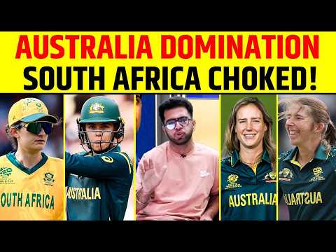 AUSTRALIA DESTROY SOUTH AFRICA 🔥 TOTAL DOMINATION #t20worldcup #ausvssa