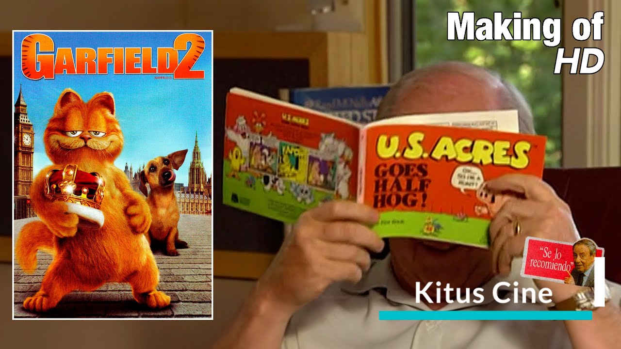 Asi se hizo GARFIELD 2 (Making Of subtitulado al español)