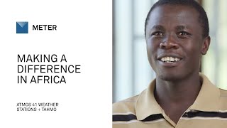 Information ATMOS 41 weather stations + TAHMO: Making a difference in Africa Guide