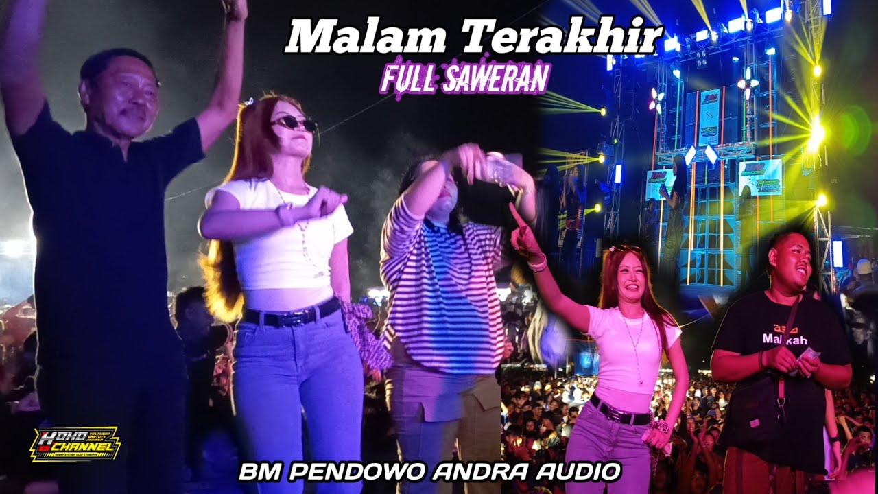 Malam Terakhir FULL SAWERAN BOS PENDOWO ANDRA AUDIO🔥 Seketika Bunyi Horor Dikeluarkan