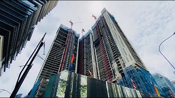 [4K Walk] Agile Embassy Garden is a condominium project that will be completed in 2024 (Malaysia)