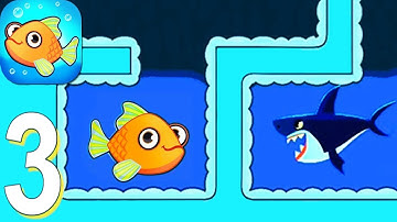 Save The Fish! - Gameplay Walkthrough Part 3 Levels 81-100 (Android) - All New Levels Solution HD