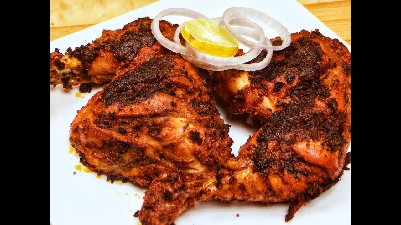 ഓവനും ഗ്രില്ലും ഇല്ലാതെ സൂപ്പർ ടേസ്റ്റിൽ തന്തൂരി ചിക്കൻ..!😋|| Tandoori Chicken Without Grill & Oven