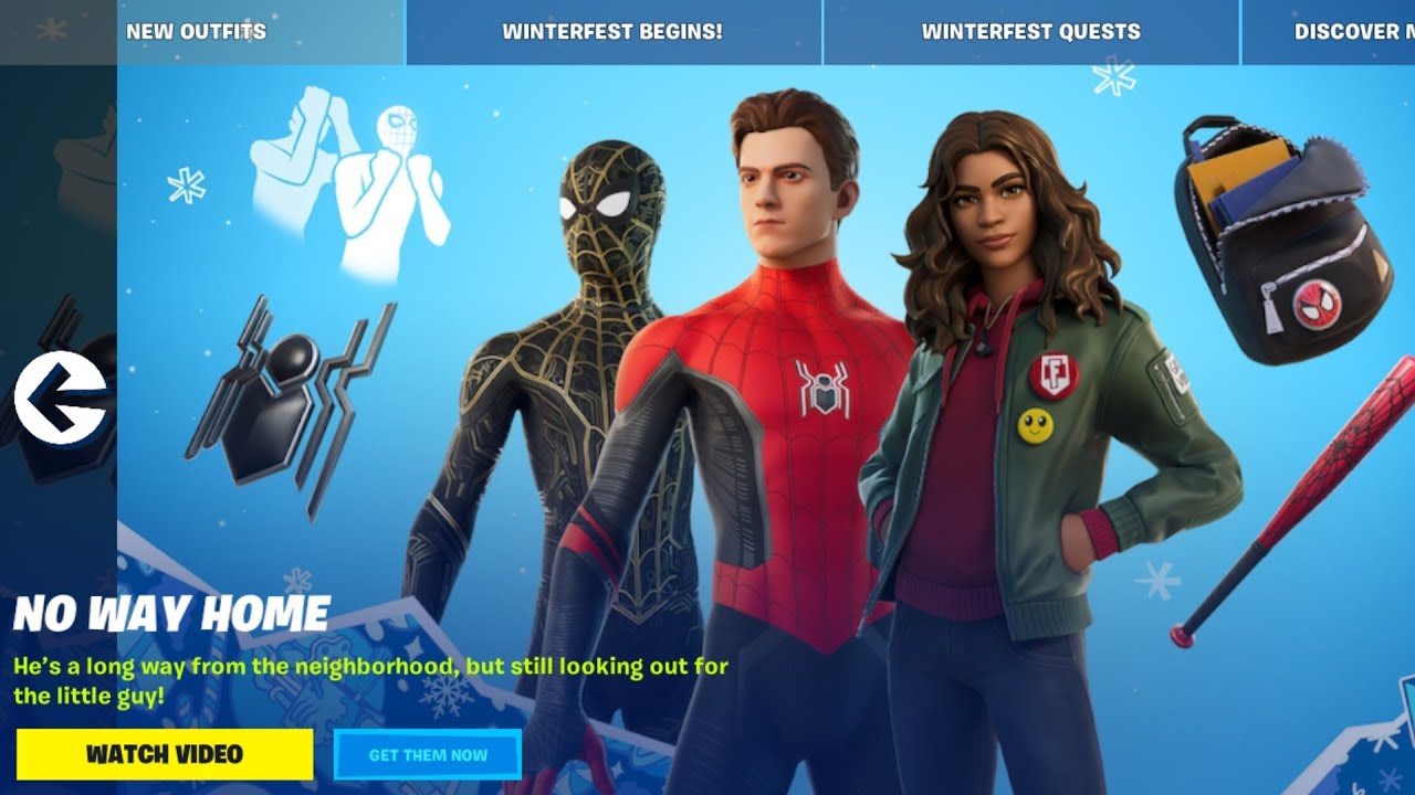 Fortnite [Mobile] | Battle Royale Gameplay 47 | No Way Home Bundle & Winterfest