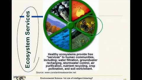 Lecture 1 Introduction to Environmental Science