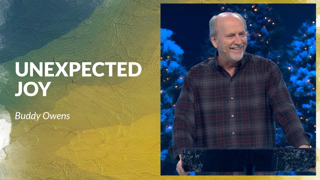 The Promise of Unexpected Joy with Buddy Owens YouTube