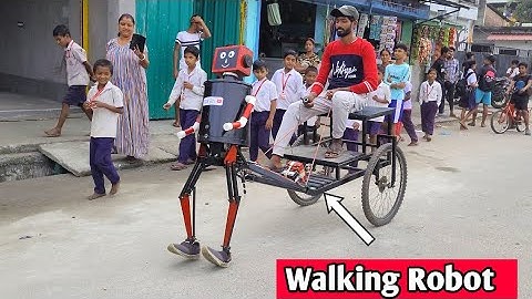 Self Walking Robot | Handmade Walking Robot | Racing Robot  | Part:3