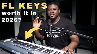 Making a beat with FL Key midi keyboard 49