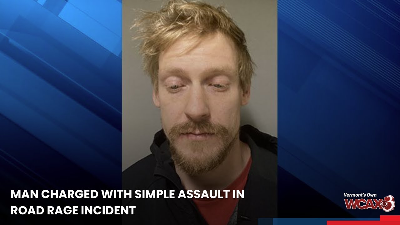 Man charged with simple assault in road rage incident - YouTube