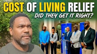 Put the money where the Pain is! Cost of living relief.... did they get it right? 🤔