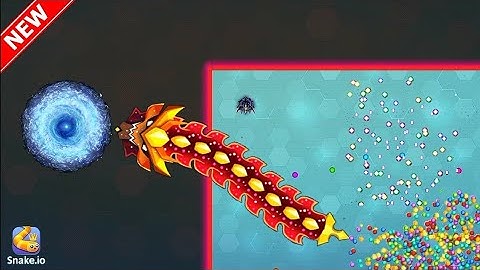 SECRET LEVEL TELEPORT ANIMATION IN SNAKE. IO 🐍 EPIC SNAKEIO GAMEPLAY