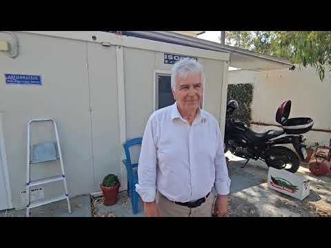 Ενημέρωση από τον Δήμαρχο Λέρου για την αποκατάσταση της χωματερής