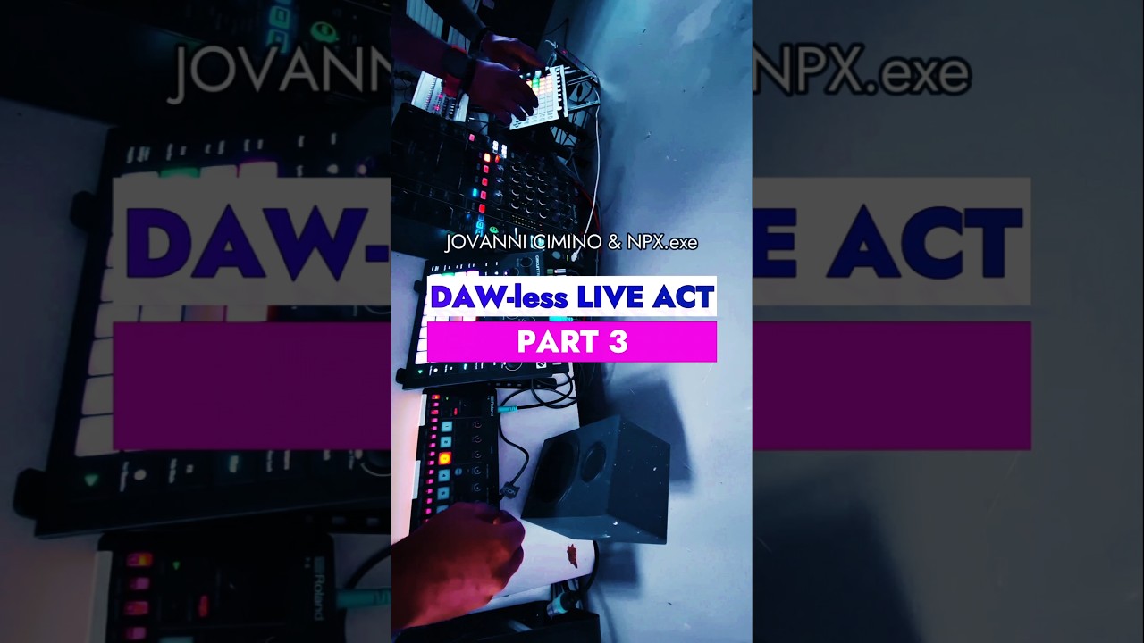 DAWless TECHNO LIVE SESSION  