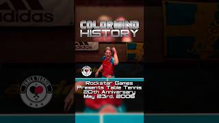 Rockstar Games Presents Table Tennis 20th Anniversary | Colorwind History