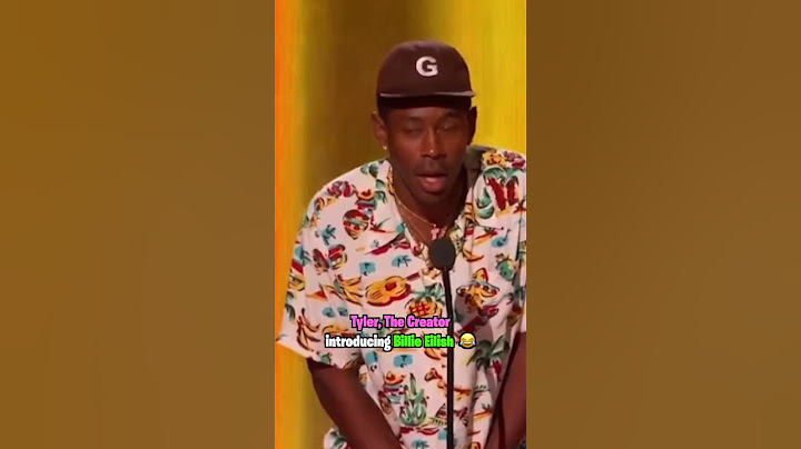 Tyler The Creator Introducing Billie Eilish!