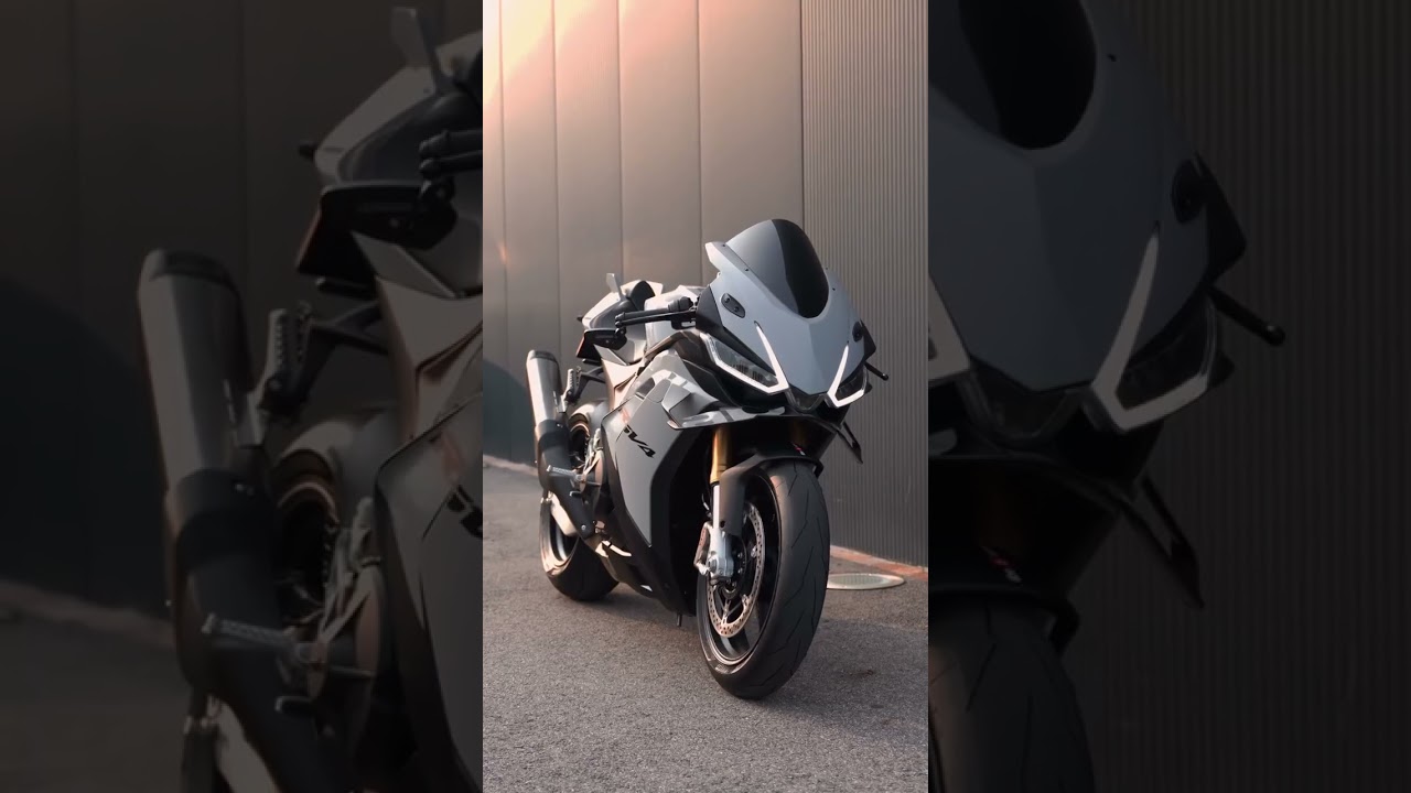 The most beautiful bike made from an Italian company #aprilia #rsv4 and this white colour looks dope