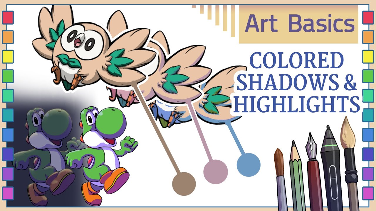 Make your art better with Colored Shadows and Lights