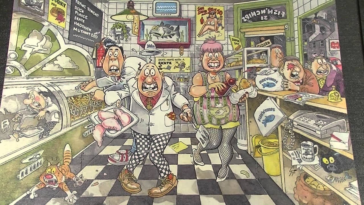 New Wasgij Jigsaw Original 20 Fishy Business - YouTube