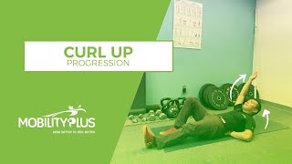 Core Stabilization Exercises For Low Back Pain - Curl Up Progression