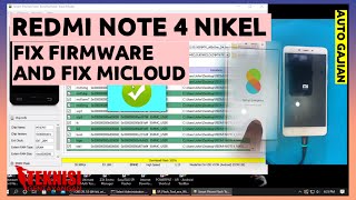 Xiaomi Redmi Note 4 Nikel Mediatek Fix Stuck Logo Dan Fix Micloud  How To Flash Room Redmi Note 4