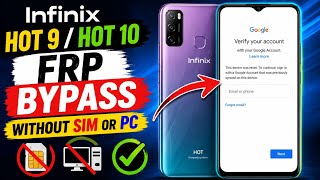 Infinix Hot 10 Play FRP Bypass & Google Account Recovery | Factory Reset & Verification Guide