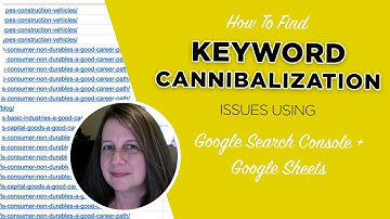 Keyword Cannibalization Tutorial Using Google Search Console