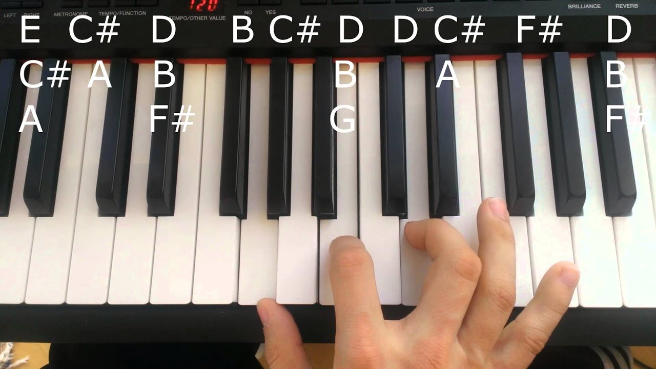 Pokémon X/Y - AZ's Theme - Piano + Tutorial