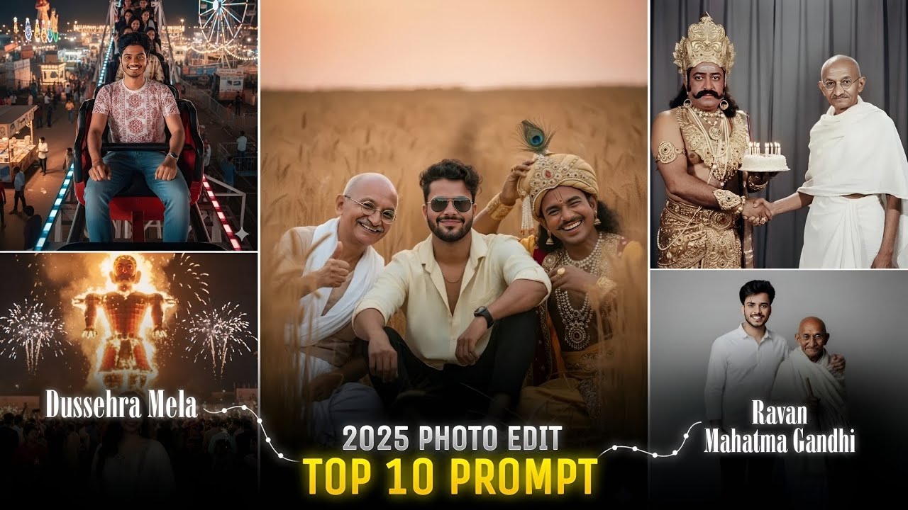 Trending Google Gemini AI Photo Editing Prompts 2025 | Gemini AI Prompt Tutorial | New Gemini Prompt