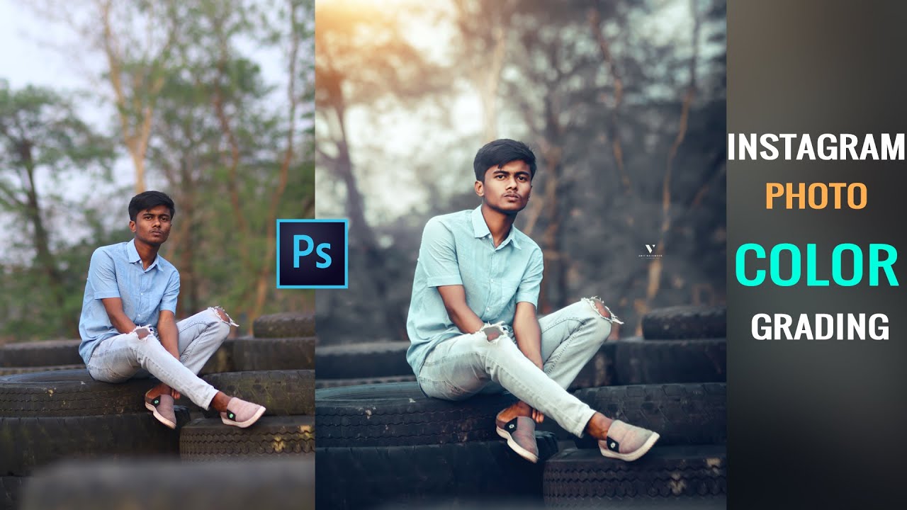 Photoshop cc Instagram Photo Color Grading Tips & Trick | Photoshop ...