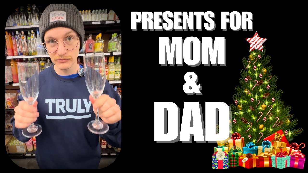 LAST MINUTE CHRISTMAS SHOPPING | Mom & Dad