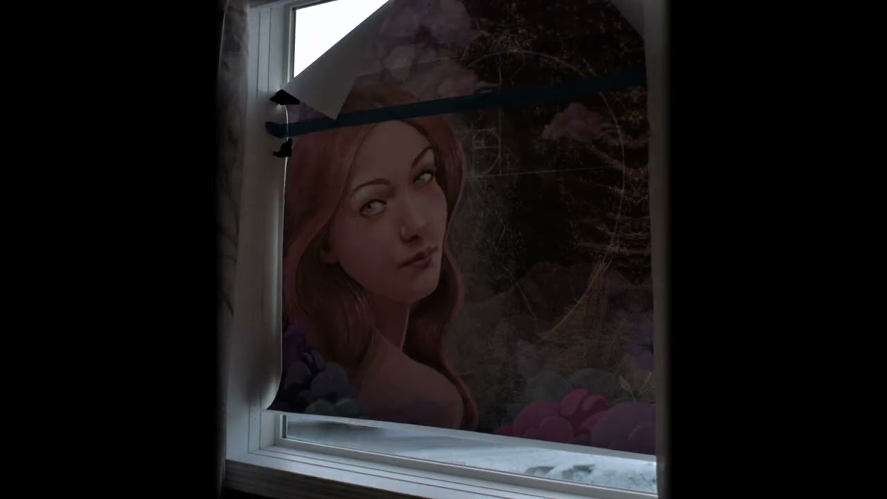 Lash Studio Peel and Stick Mural Install