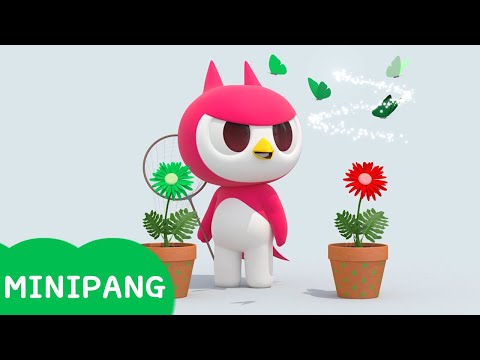 [미니팡 에스파냐] 미니특공대 | 컬러 <strong>나비</strong> 잡기 | 색깔놀이 | 에스파냐어 | 스페인어| Color play | Mini-Pang <strong>TV</strong> 3D Play