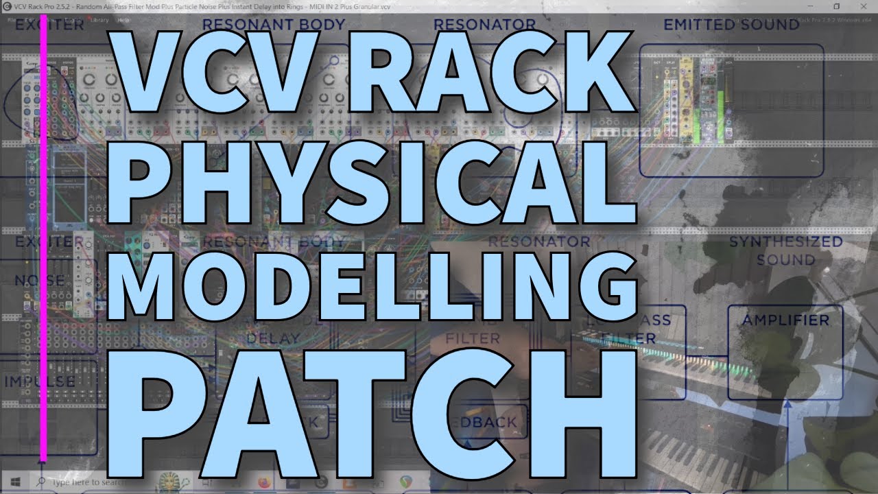 VCV Pyhsical Modelling Patch