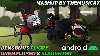 Friday Night Funkin Fliqpy Vs Benson Unemployed X Slaughter Mod Android Port