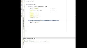 Java Grundlagen - Array in 3 Schritten erklärt