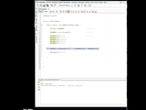 Java Grundlagen - Array in 3 Schritten erklärt