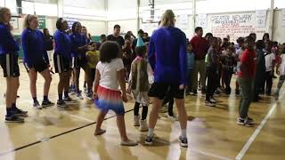 A Birthday With The Blue Hens