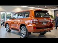 تويوتا لاند كروزر 2025 باللون البرتقالي المحترق تحفة فاخرة بتقنيات خرافية لعشاق الطرق الوعرة 