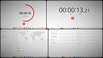 Timer, Alarm, Stopwatch and World clock in Windows 10!!!!