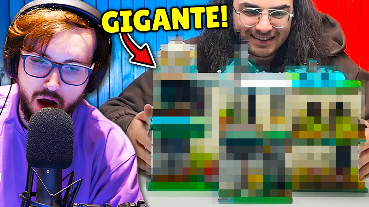 UN PAZZO HA UNITO 7 PACCHI DI LEGO PER COSTRUIRE... (Lego Reaction)