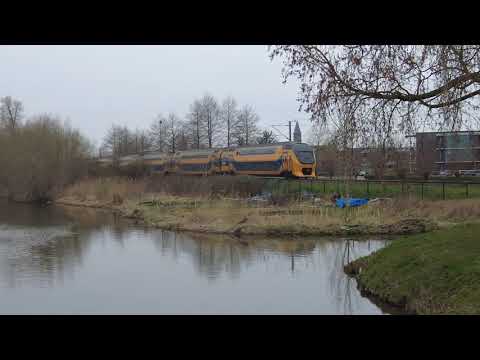 [4k] Bovenkarspel IC and Sprinter Trains 🇳🇱 Netherlands #trains #travel #railways #bovenkarspel