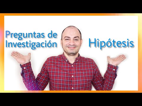 Vídeo: Diferencia Entre Pregunta De Investigación E Hipótesis