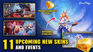 11 UPCOMING NEW SKINS & EVENTS IN OCTOBER 2026 | November 2026 Starlight Skin | MLBB