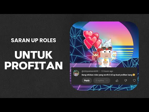 Saran Up Roles Untuk Profitan #growtopia #shorts