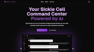 2024 AfroTech AI Hackathon Submission Demo | Sickle Sense