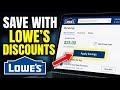 How to Save with Lowe's Discounts - Easy Tutorial