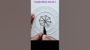 Colourful Spirograph Drawing #shorts #spirograph #viral