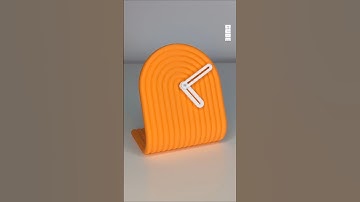 Modern Desktop Clock | | Cool DIY Project to 3D Print at Home