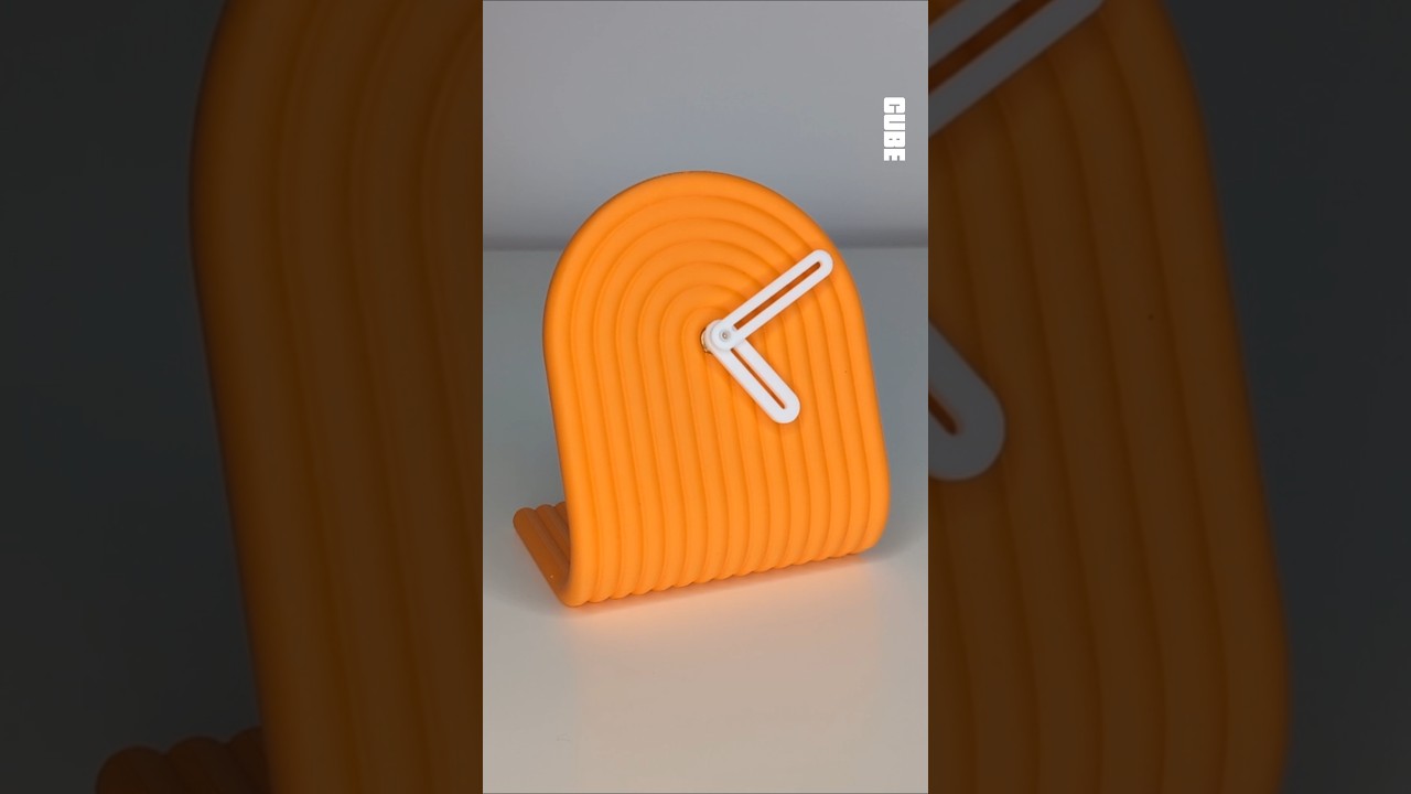 Modern Desktop Clock | | Cool DIY Project to 3D Print at Home